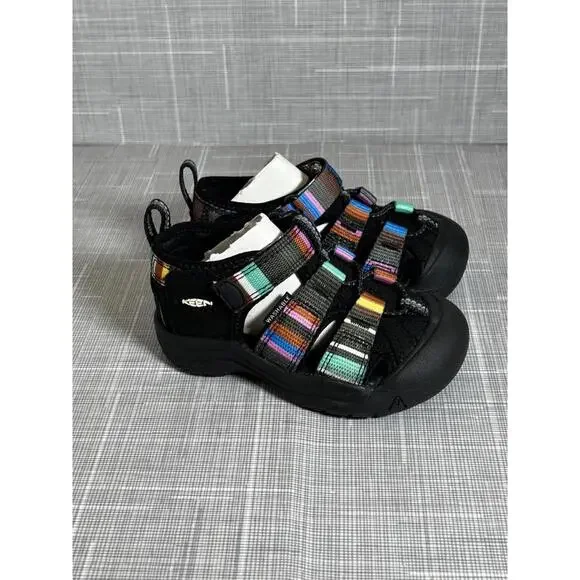 KEEN Kids Newport H2 Sandals Kid/Baby US 6 Black Multi Water Shoes NWOB - Picture 6 of 7